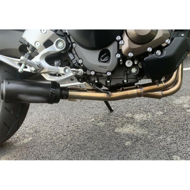 For Yamaha MT09 Tracer 900 2014 - 2020 Motorcycle Full System Exhaust Muffler Tube Header Front Connect Pipe Stainless Steel