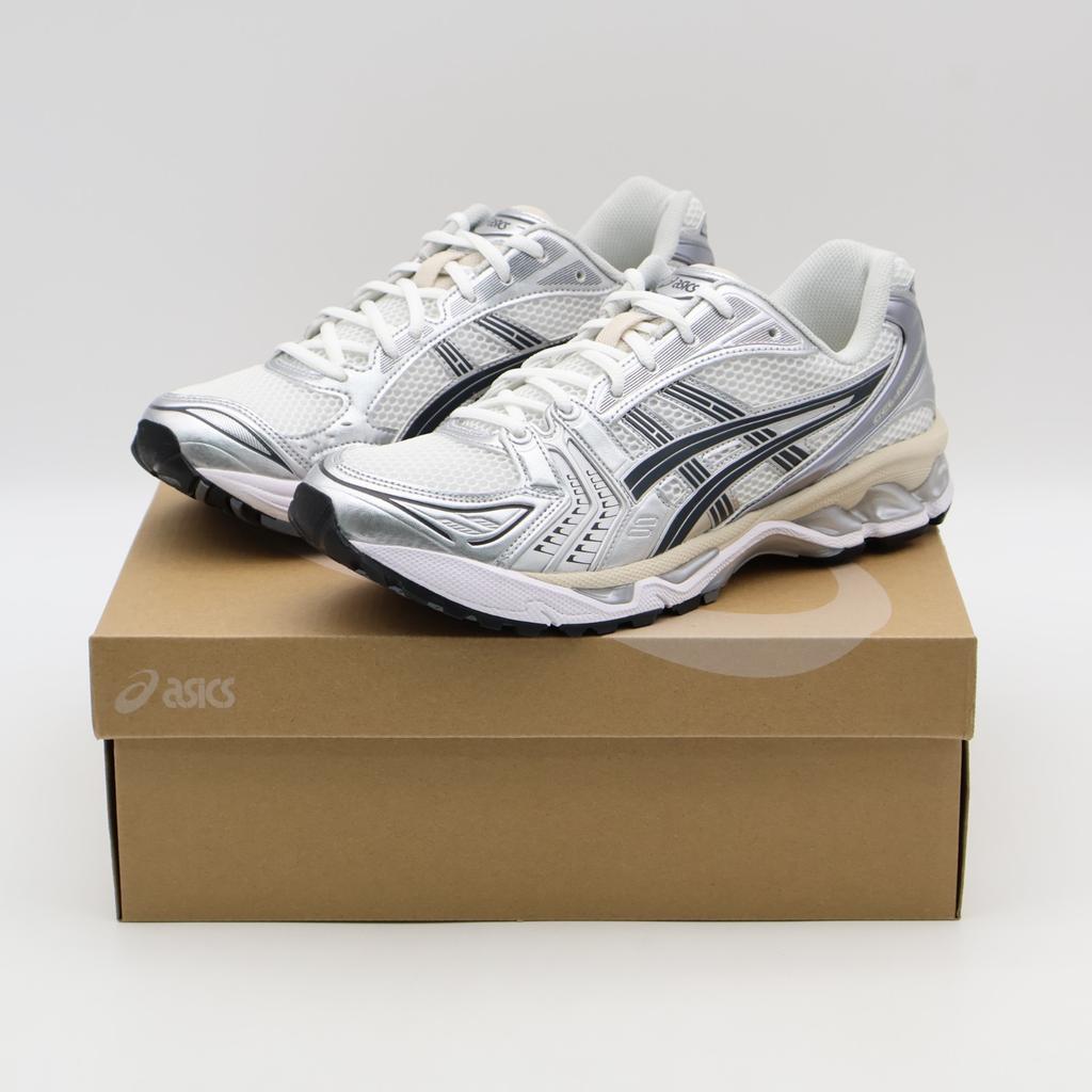 1203A537-110 Asics Gel-Kayano 14 Wit Grafiet Grijs (Mannen)