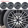 4Pcs 75mm ABS Car Wheel Center Covers for Mercedes Benz W166 W212 W213 W246 W176 C260 C200 C300 C180 C63 W167 Hub Accessories