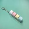1-Button 4-Button 9-Button Macaron LED Stress-Relief Button Tester Stress-Relief Toy Keyboard Keychain Keyring