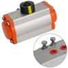Easy To Use Air Actuated Pneumatic Actuator 1pcs AT-52 Corner Type GT-52 Industrial Automation Normal Pressure