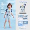 JELLYBABY Boys' Color Block One-Piece Swimsuit