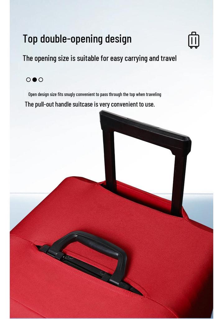 37" Sports Travel Suitcase Cover - Wear-Resistant & Dustproof