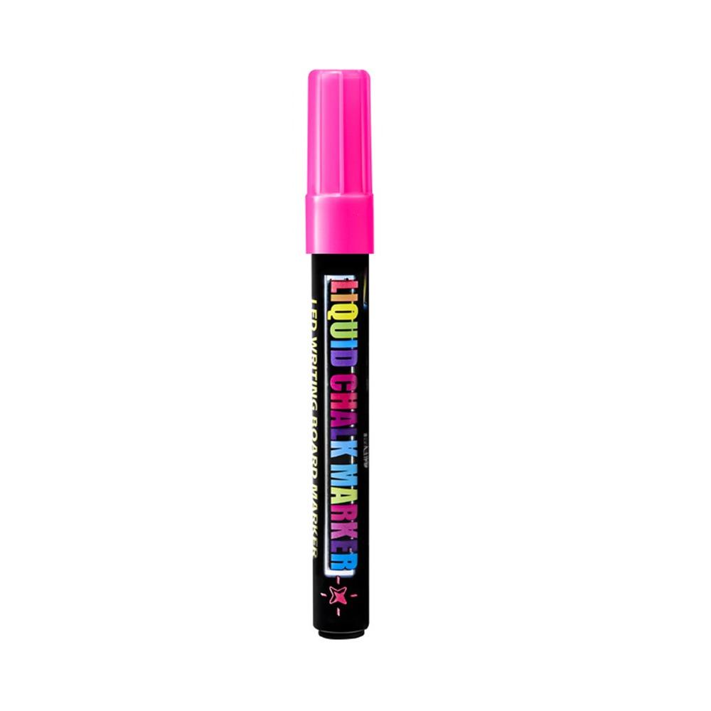 6/8Colors Dust-free Liquid Chalk Pen Erasable Art Marker Pen Blackboard Graffiti Painting