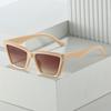 2023 Cat-Eye Reflective Sunglasses: Trendy European & American Street Style