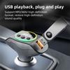 Bluetooth 5.3 Car MP3 Player FM Transmitter PD Fast Charger Dual USB Car Bluetooth  Transmitter