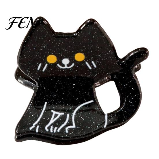 Cosplay Hair Decor for Women Halloween Cartoon Clips Girls, Acrylic Glitter Pumpkin/Ghost/Bat/Cat Reliable Clamping Force Accessories, Cute Decorative