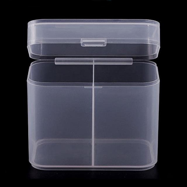 

Прозрачный держатель-органайзер для ватных палочек, прозрачный ящик для хранения ватных палочек, инструмент для удаления бумаги, инструменты для макияжа, пилочка для ногтей, чехол с двойной сеткой