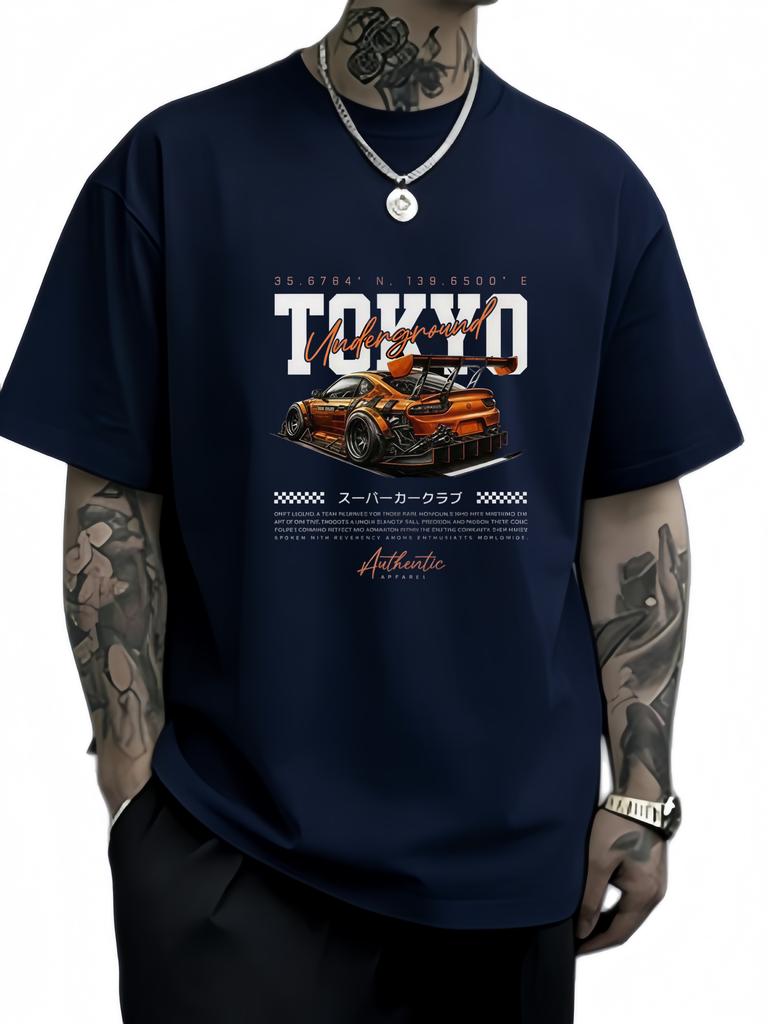 High-quality summer fashion and casual wear for both men and women, hot-selling round-neck short-sleeved T-shirt tops