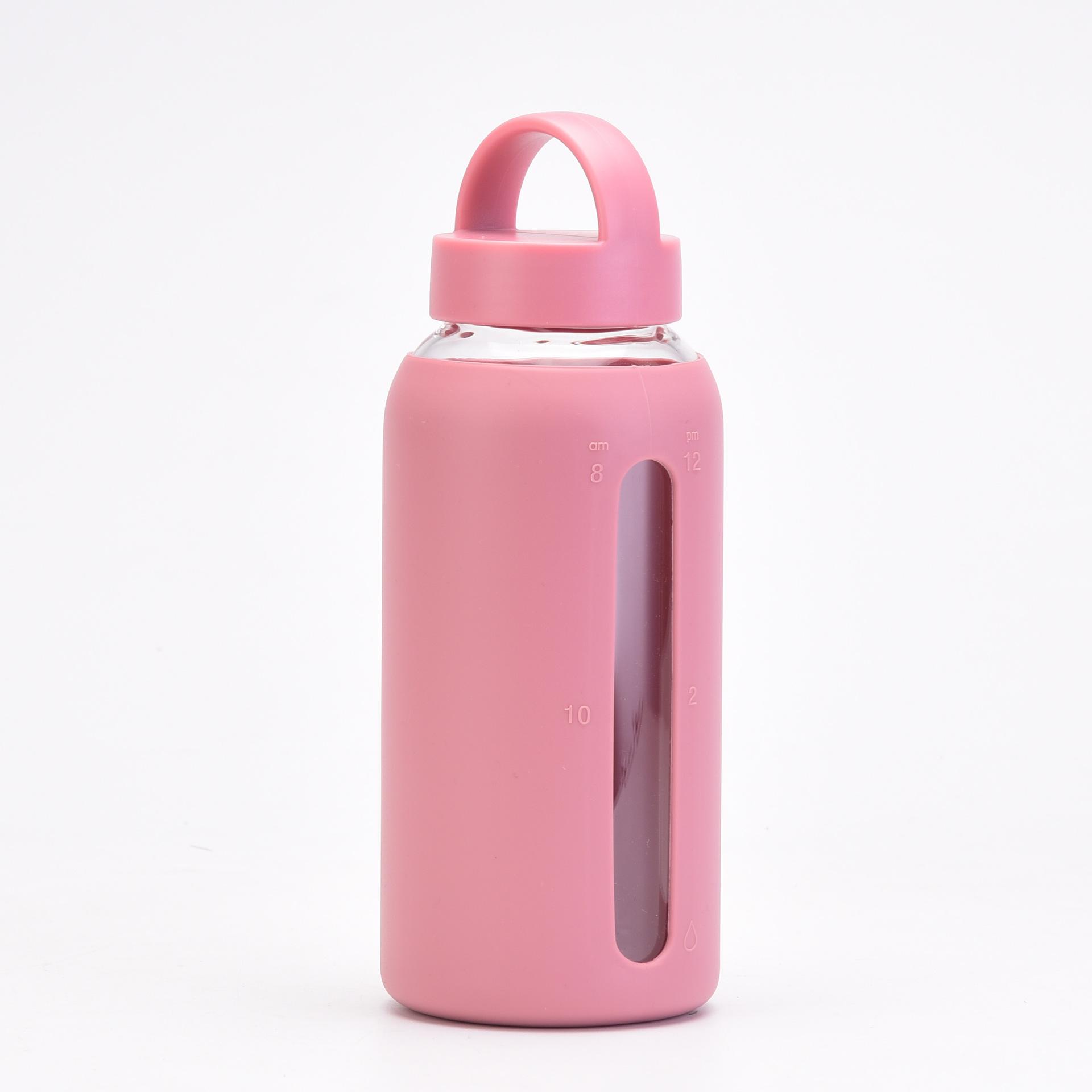New Design 800ml Large Capacity Glass Sports Bottle Drinking Water Bottles Outdoor 801-900ml