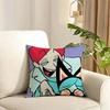 Psychocuties Mimi Cushion Cover Reversible Plush Pillow Cover Soft Fluffy Home Decor for Sofa Bedroom