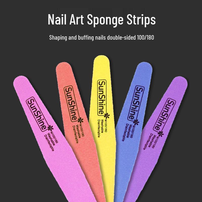 Diamant Schwamm Nagelpuffer & Polierstreifen