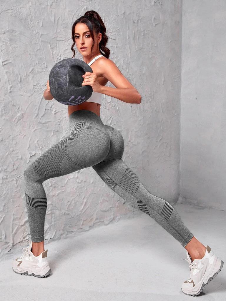 Women's Seamless High Waist Yoga Pants - Tummy Control, Butt Lifting, Quick-Dry Stretch for Running, Fitness, and Outdoor Activities