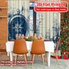 Set Of 2 Flat Printing Curtains Without Rod Nautical Ships Compass Design Fashionable Curtainments During Modern Made Polyester
