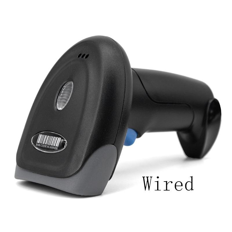 

Portable Scanner Wired/Wireless/Bluetooth Reader Handheld QR Scanner 1D 2D Barcode Reader for Mobile Payment Store