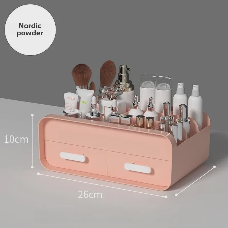Riyuexingchen Drawer-Style Cosmetic Organizer for Desktop and Skincare Storage