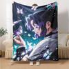 1pc Demon Slayer2 Blanket, Gift, for Men and Women, Soft Blanket, Good for Sofa Bed Couch Travel, Lightweight Flannel Blanket