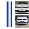 Reflective Car Strips Sticker Front Hood Grill Decals Waterproof Automobile Decoration Car Stickers for VW Golf Tiguan 