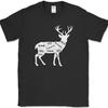 DEER MEAT CUTS Butcher T-Shirt Funny BBQ Grilling Hunting Venison Buck Tee