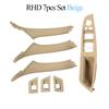RHD Upgraded Black Beige Gray Car Interior Door Pull Handle Armrest Panel Trim for BMW 5 Series F10 F11 F18 520 523 525 528 530