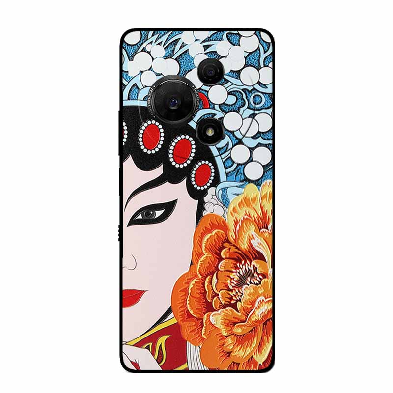 3D Relief Embossed Cover For TCL 60 NxtPaper 4G Case Soft Silicone Back Cover For 60 NXTpaper 4G 3D Relief Funda TCL 60 NXTpaper