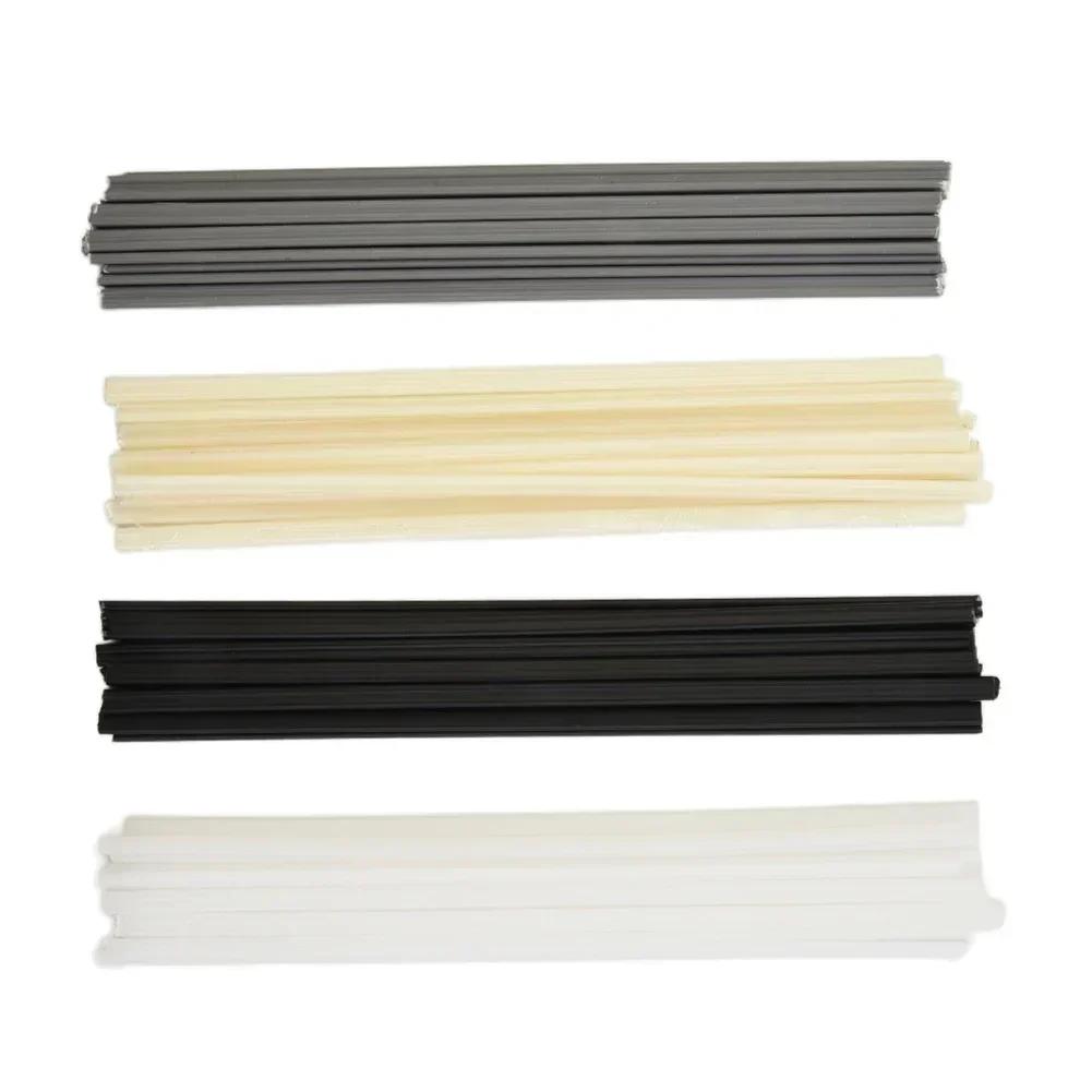 10er Set Kunststoff-Schweißstäbe 20 cm PP/PE/PVC/ABS Polypropylen Schweißstäbe Autostoßstangen Reparaturwerkzeuge Für Kunststoffschweißer