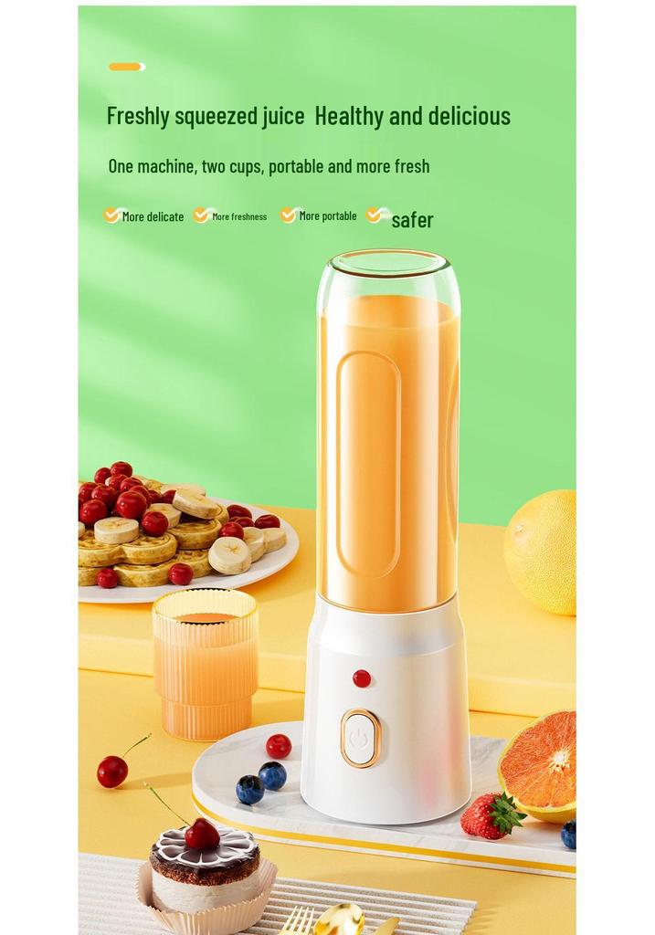 Portable High-Efficiency Multifunctional Electric Fruit Juicer Blender Cup