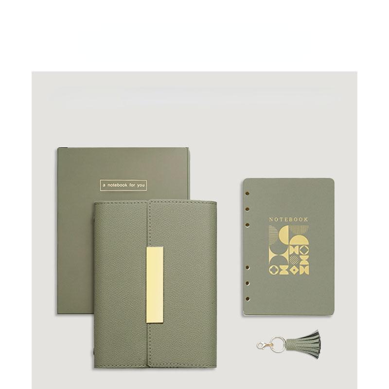 

A7 Pu кожаный карманный блокнот со свободными листами скоросшиватель журнал ежедневник повестка дня планировщик блокнот школьные канцелярские принадлежности поддержка