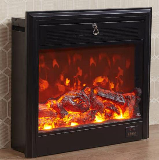 European Electric Embedded Fireplace: Energy-Saving Simulation Flame Heater for Home Décor
