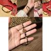 Exquisite Handwoven Peach Blossom Bracelet For Women In Trendy New Chinese Style