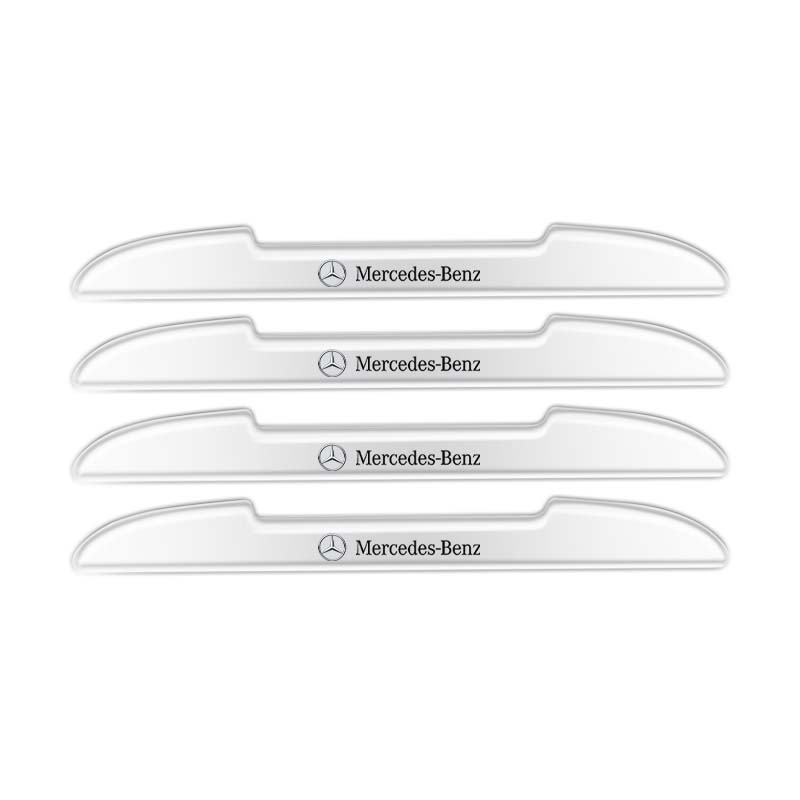 

GLC GLB 4pcs Rubber Car Door Edge Protector Stickers Anti Collision Strips For Mercedes Benz AMG W108 W124 W126 W140 W168 W169