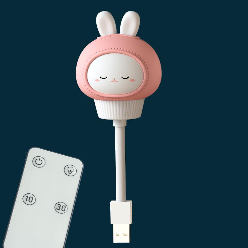 USB Voice-Controlled Dimmable Night Light for Children's Room