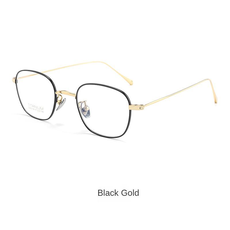 

Luxurious Pure Titanium Eyeglass Frame - Customizable with Prescription Lenses