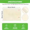 4-Piece Set of Placemats, Kitchen Table Mats, Home Decoration, Cafe Decoration, Simple Black and White Knife and Fork Prints