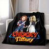1Pc Chucky Tiffany'S Tale Blanket Soft And Comfortable Casual Warm Camping Travel Christmas Halloween Xmas Gift M929217