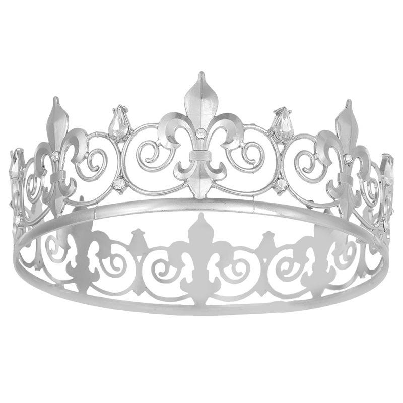 Бал Король Королева Корона Барокко Королева Корона Тиара Хрустальная Корона Вечеринка День Рождения Корона