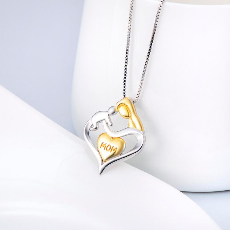 Mothers Day Hot Womens Crystal Necklace Necklace Decoration High end European and American Jewelry