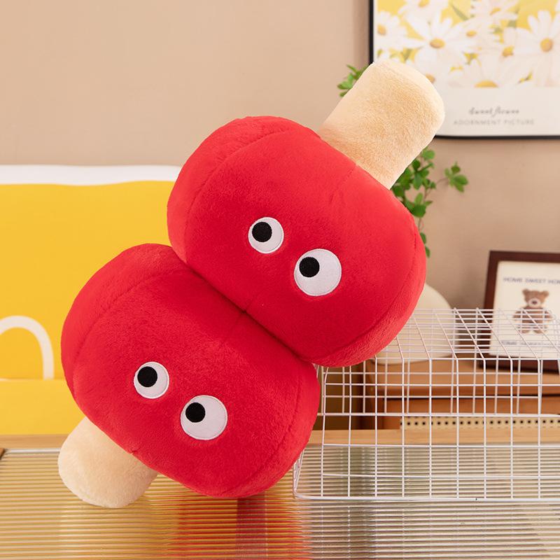 Candied Haws Pillow Nordic Household Sofa Pillow Cute Candied Haws Plush Toy Bedroom Bay Window Gift