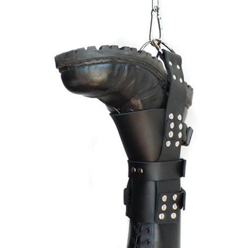 Ankle Boot Suspension Cuffs Feet Binder Restraints Role Play Bondage Hanging Feet Harness Costume  Sex Toys Couple Fun