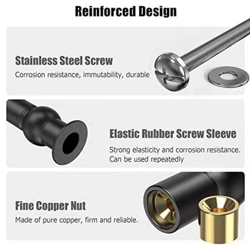 Stainless Steel Toilet Lid Hinges Set Universal Toilet Seat Fit Replacement  Toilet Lid Accessories