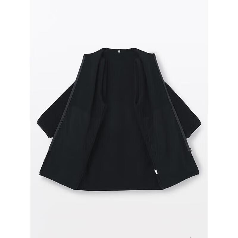 MUJI Women's Long-Pile Fleece Coat