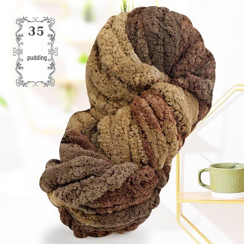 Pătură Croșetată din Fire de Gheață Pufoase Extra Groase - DIY Caldă Calitate Handmade