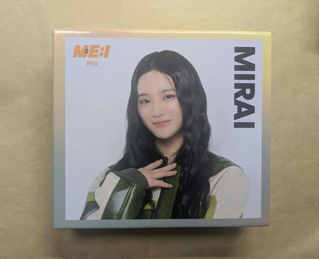 [USED] ME:I Miu Sakurai MIRAI CD BOX
