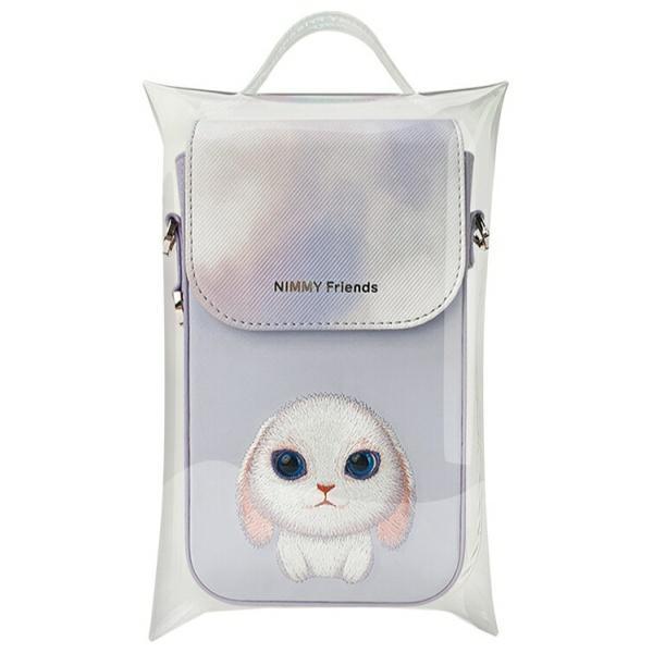 Nimmy Torebka Na Telefon                 Fioletowy/Purple Big Eyed Pet 2.0 Rabbit