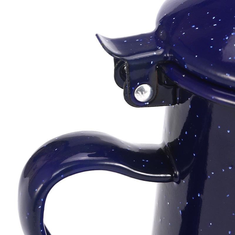 2025 New Large Capacity Enamel Kettle for Home Enamel Handle Pot Coffee Cold Water Jug Water Pitcher