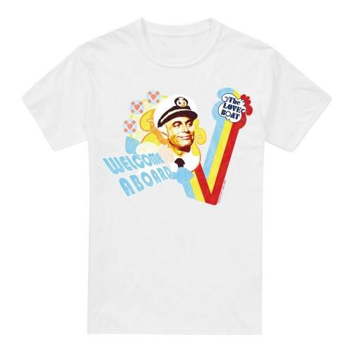 The Love Boat Mens Welcome Aboard T-Shirt