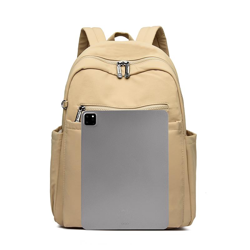 Damen Rucksack Student Große Kapazität Schultasche Leichter Nylon Reiserucksack