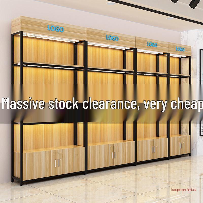 Multi-Layer Gondola Display Rack for Convenience Stores and Supermarkets