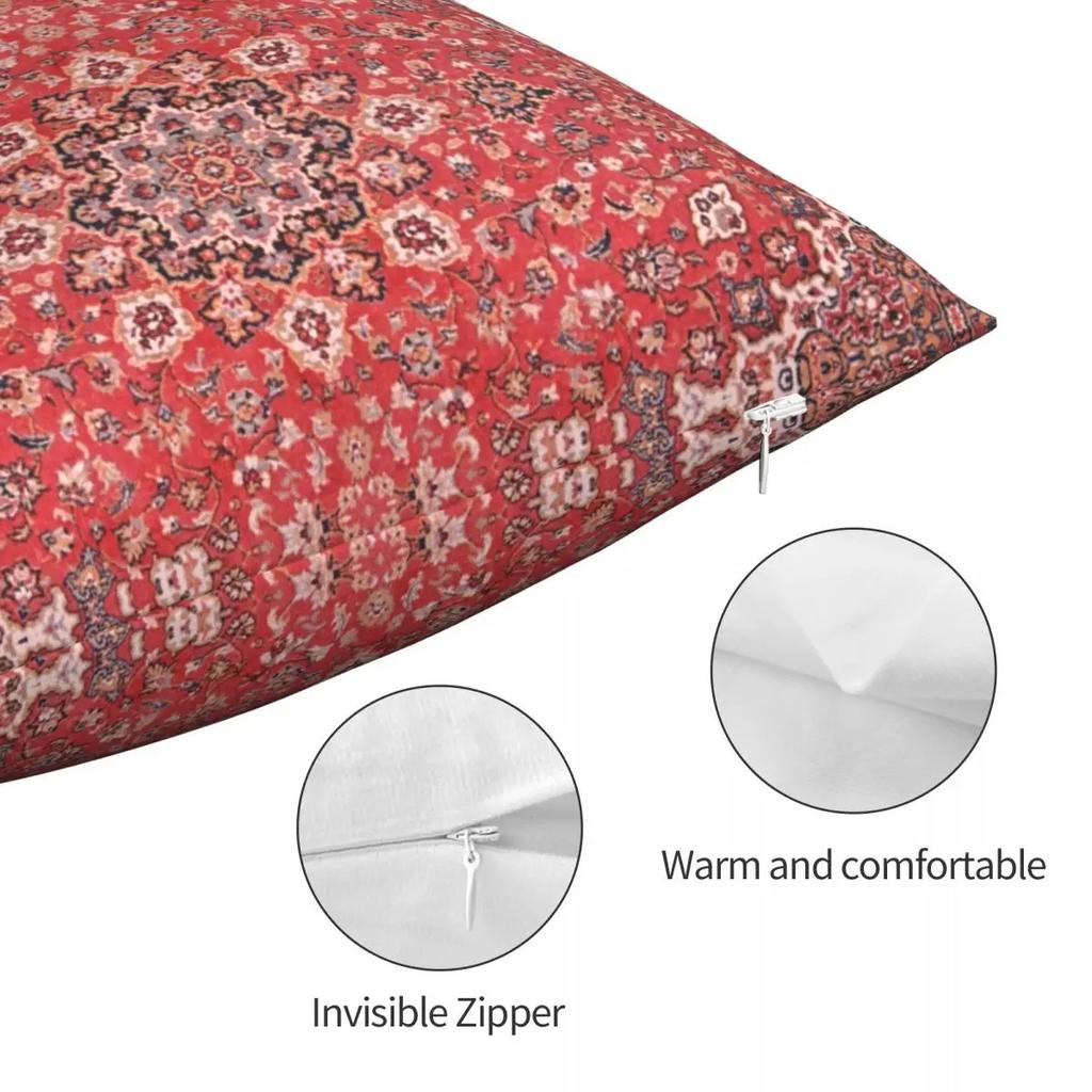 Vintage Antiker Perserteppich Orientteppich Kissenbezug Druckstoff Kissenbezug Dekoration Zierkissenbezug Home X