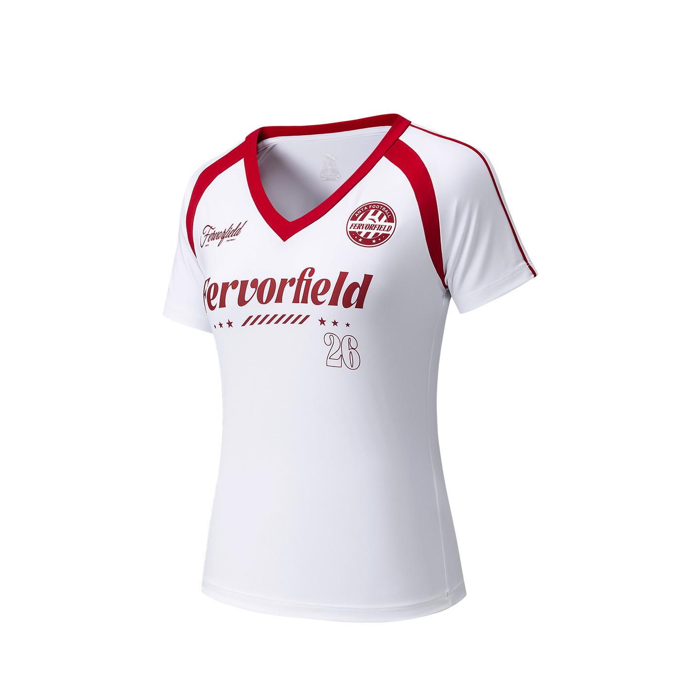 

Anta Basketball Short Sleeve Knit Top Summer 2026 T-Shirt Women tops Pure-White 962621101-1 XS